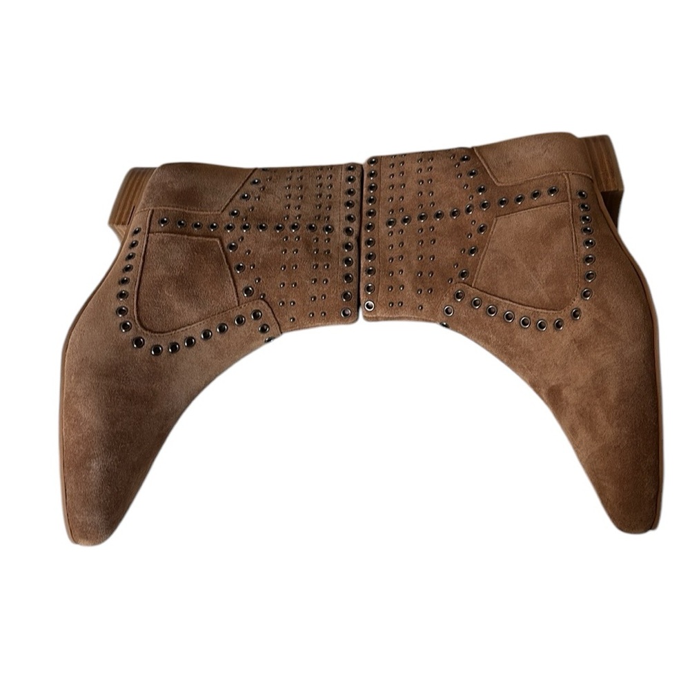 French Connection The Charlene NWT, Ankle boots, Suede,studding/metal ey… - Picture 3 of 11